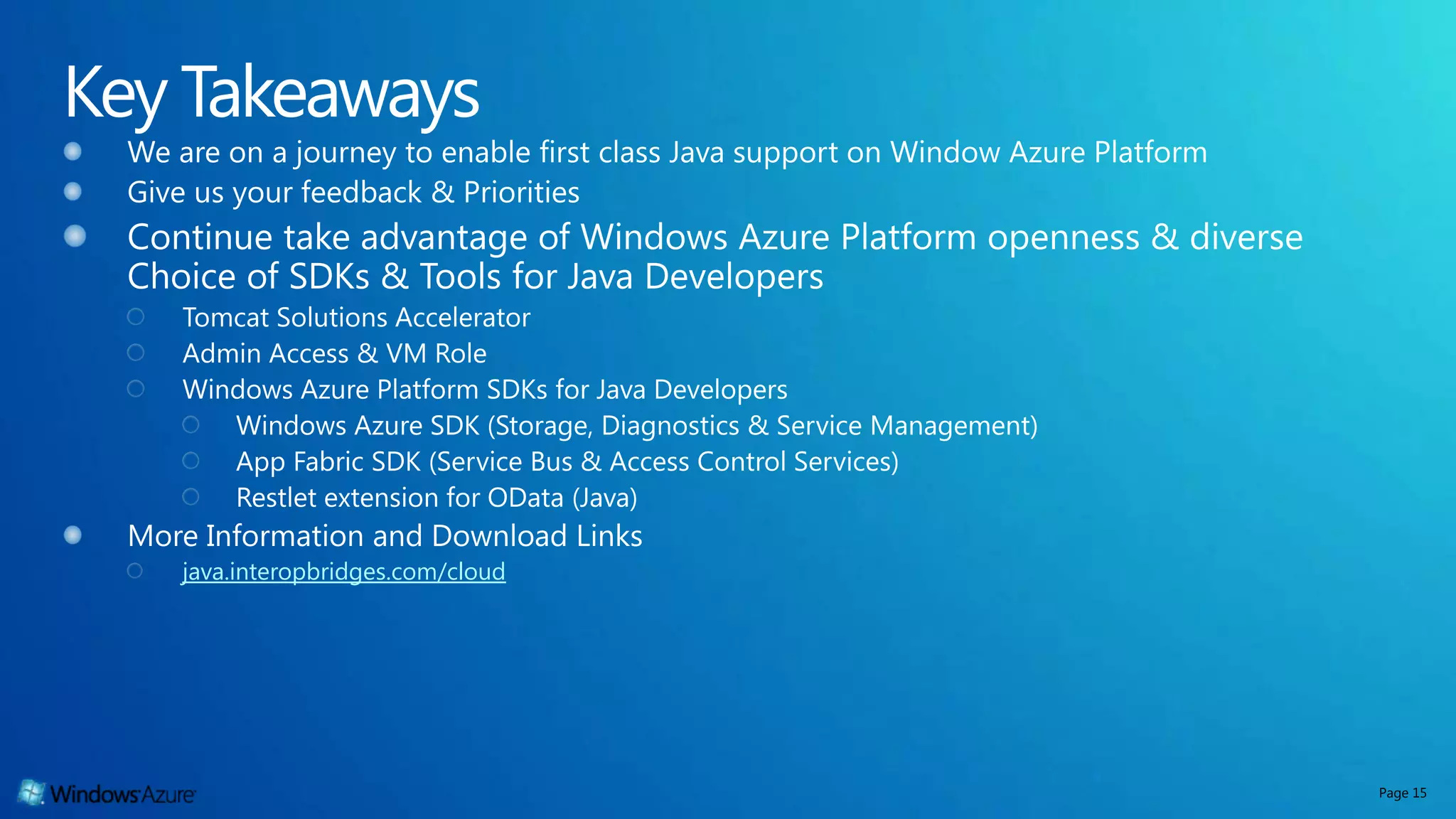 java.interopbridges.com/cloud Page 15 