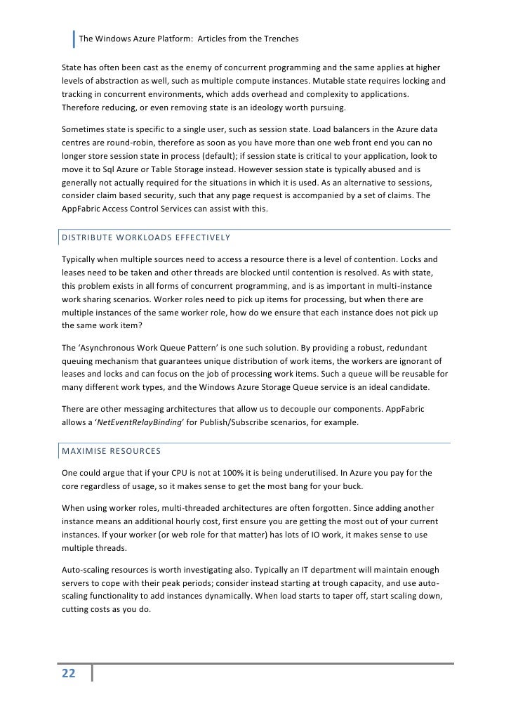 windows azure resume resume ideas