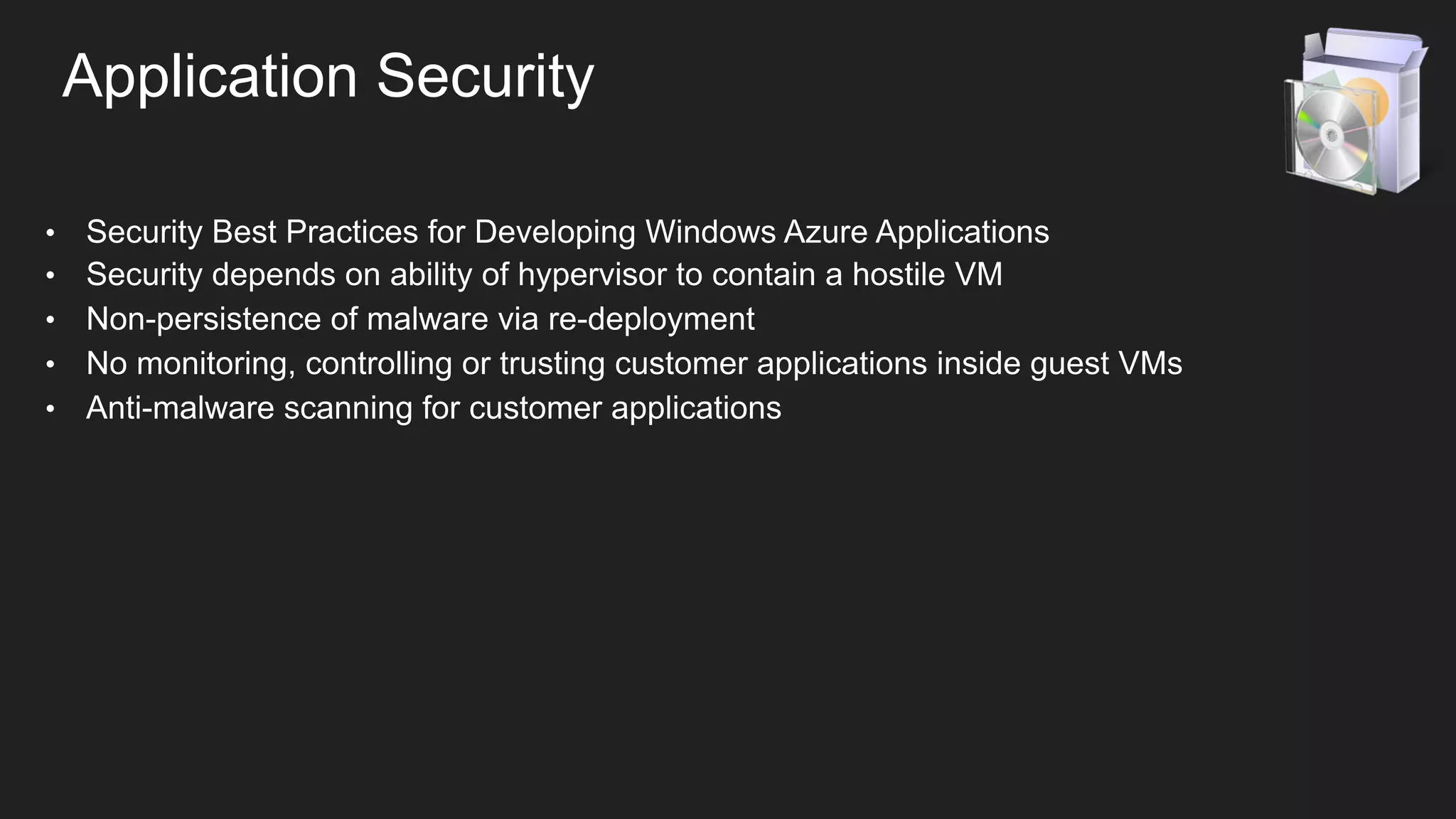 Application Security

 