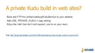 Windows Azure Web Sites - Things they don’t teach kids in school