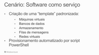 Windows Azure: Recursos e Serviços Disponíveis