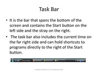 Windows based operating system - by Ivan Nganda | PPTX