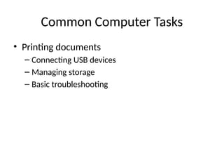 Comprehensive 8-Hour Training on Windows Operating System Basics and ...