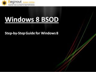 Fix Windows 8 BSOD