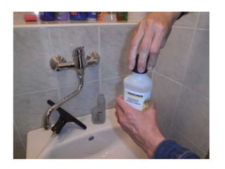 Windows cleaning 1 - preparation - work skill