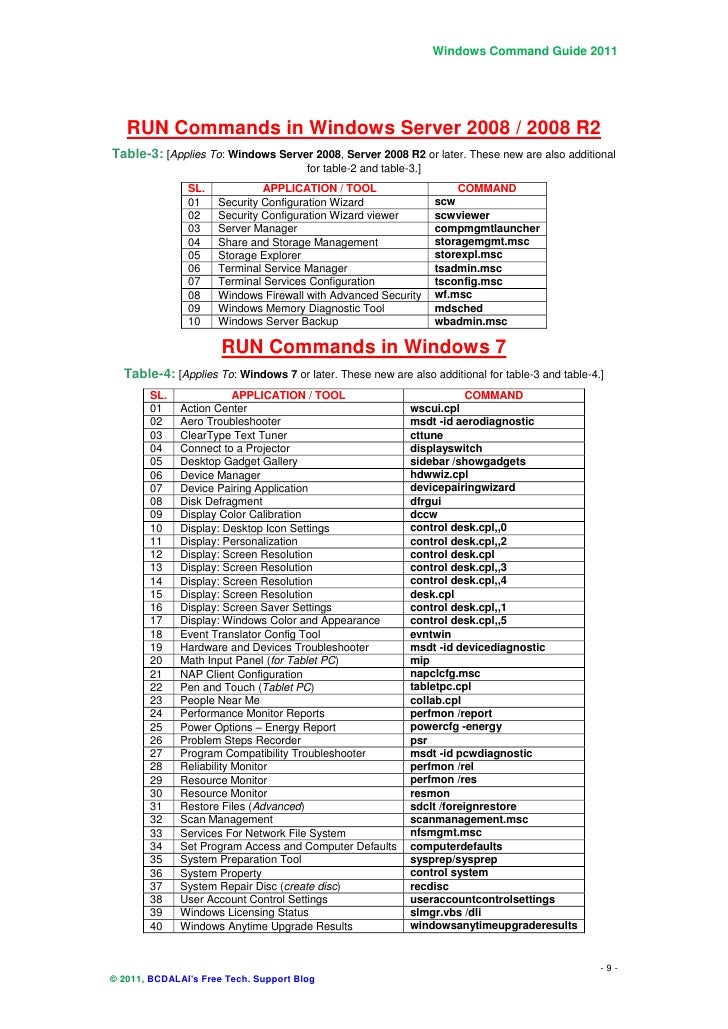 Windows 10 commands list pdf overtheroadtruckersdispatchcom