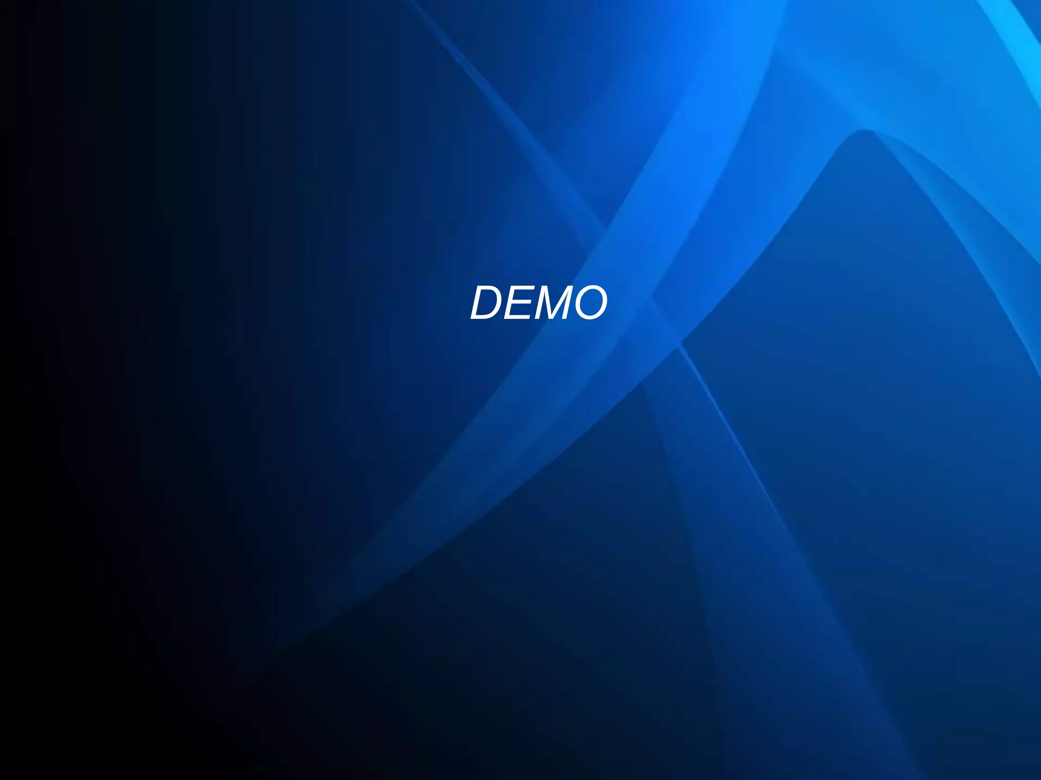 DEMO
 