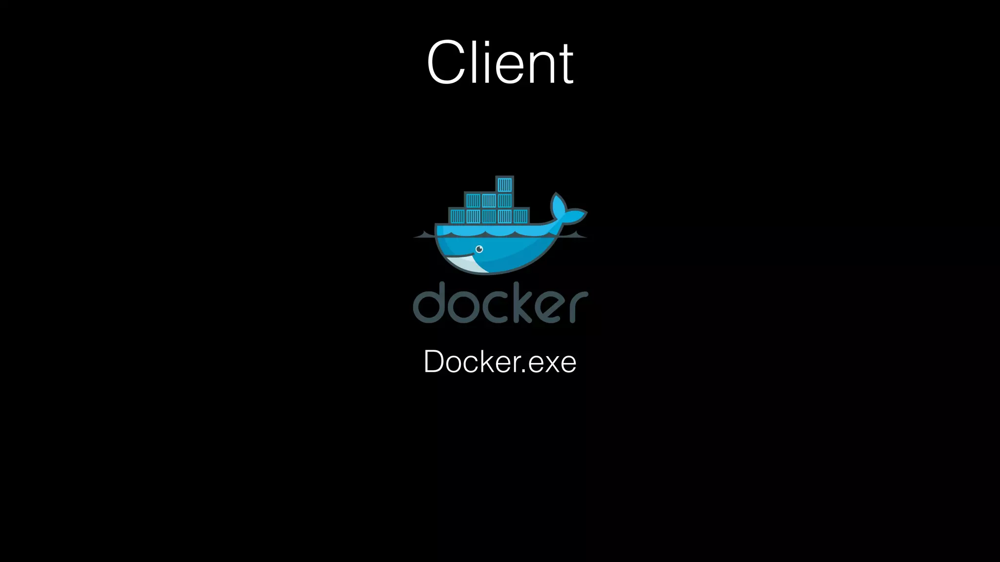 Client
Docker.exe
 