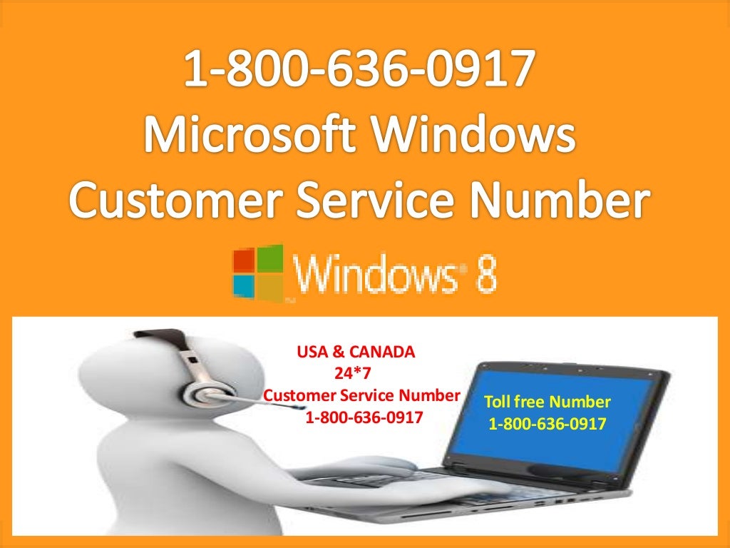 Microsoft Windows Customer Service for toll free number 18006360917