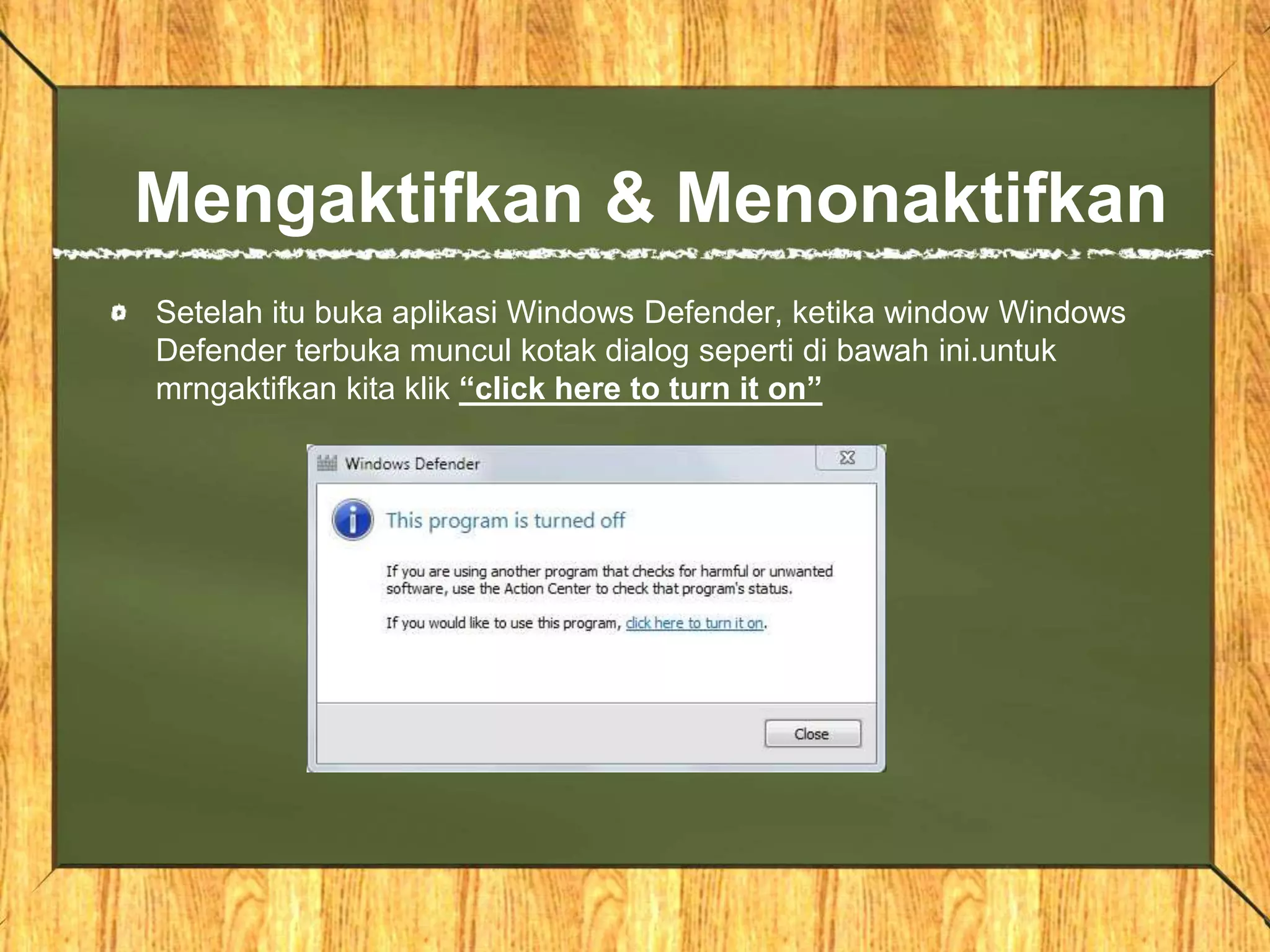 Windows defender | PPTX