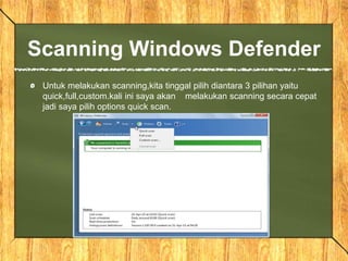 Windows defender | PPTX