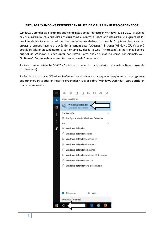 desinstalar windows defender windows 10 desinstalar windows defender windows 10