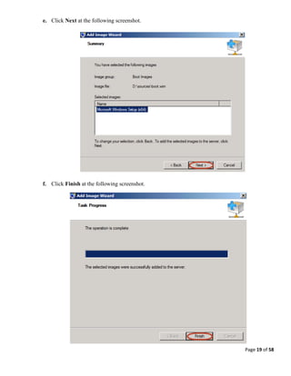 Windows Deployment Services Tutorial | PDF