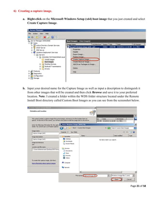 Windows Deployment Services Tutorial | PDF