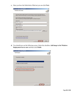 Windows Deployment Services Tutorial | PDF