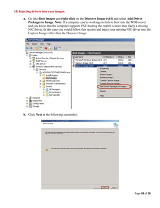Windows Deployment Services Tutorial | PDF