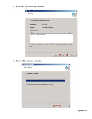 Windows Deployment Services Tutorial | PDF