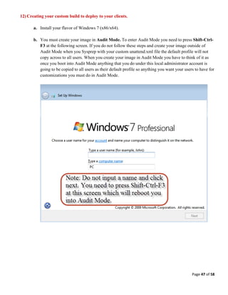 Windows Deployment Services Tutorial | PDF