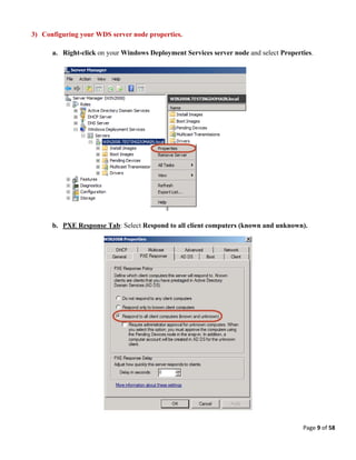 Windows Deployment Services Tutorial | PDF