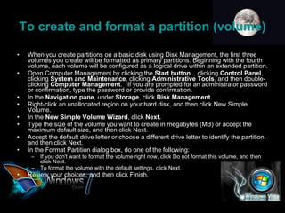 Windows dual booting | PPT