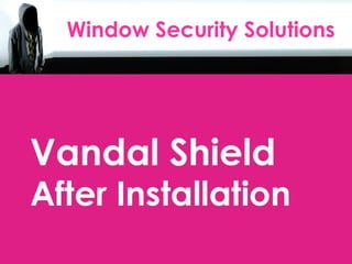 Window Security Solutions  