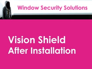 Window Security Solutions  