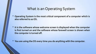 Windows environment | PPTX