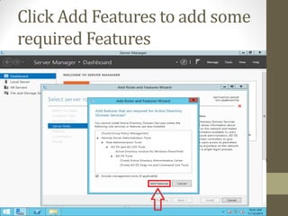 Adding Feature How To Add Roles & Features | PDF
