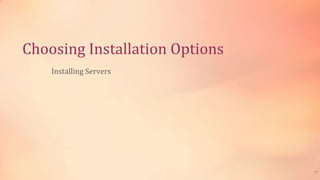 Windows Server 2012 Installation and Configurtion Superiorgrw | PPTX