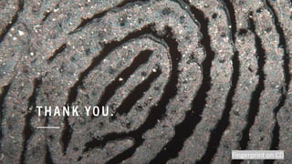 THANK YOU.
Fingerprint on CD
 