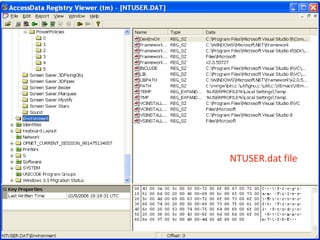 NTUSER.dat file
 