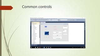 Common controls
 