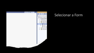 Windows Form C++ - Como trabalhar em Windows Forms no VIsual Studio | PPTX