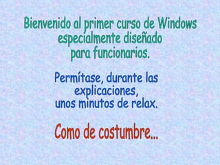 Windows funcionarios