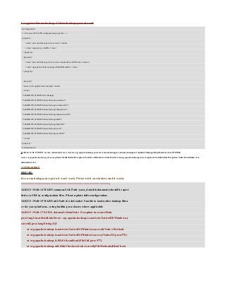 C:cygwin64homehadoop-2.2.0etchadoopyarn-site.xml
<configuration>
<!-- Site specific YARN configuration properties -->
<property>
<name>yarn.nodemanager.aux-services</name>
<value>mapreduce_shuffle</value>
</property>
<property>
<name>yarn.nodemanager.aux-services.mapreduce.shuffle.class</name>
<value>org.apache.hadoop.mapred.ShuffleHandler</value>
</property>
<property>
<name>yarn.application.classpath</name>
<value>
%HADOOP_HOME%etchadoop,
%HADOOP_HOME%sharehadoopcommon*,
%HADOOP_HOME%sharehadoopcommonlib*,
%HADOOP_HOME%sharehadoopmapreduce*,
%HADOOP_HOME%sharehadoopmapreducelib*,
%HADOOP_HOME%sharehadoophdfs*,
%HADOOP_HOME%sharehadoophdfslib*,
%HADOOP_HOME%sharehadoopyarn*,
%HADOOP_HOME%sharehadoopyarnlib*
</value>
</property>
</configuration>
16/02/14 13:51:29 INFO service.AbstractService: Service org.apache.hadoop.yarn.server.nodemanager.containermanager.ContainerManagerImpl failed in state INITED;
cause: org.apache.hadoop.yarn.exceptions.YarnRuntimeException: Failed to initialize LocalizationServiceorg.apache.hadoop.yarn.exceptions.YarnRuntimeException: Failed to initialize Loc
alizationService
cygwin output:
ERROR:
if you run hadopp on cygwin it won't work. Please work on windows cmd it works
************************************************************/
16/02/13 19:40:14 WARN common.Util: Path /yarn_data/dfs/datanode should be speci
fied as a URI in configuration files. Please update hdfs configuration.
16/02/13 19:40:15 WARN util.NativeCodeLoader: Unable to load native-hadoop libra
ry for your platform... using builtin-java classes where applicable
16/02/13 19:40:17 FATAL datanode.DataNode: Exception in secureMain
java.lang.UnsatisfiedLinkError: org.apache.hadoop.io.nativeio.NativeIO$Windows.a
ccess0(Ljava/lang/String;I)Z
at org.apache.hadoop.io.nativeio.NativeIO$Windows.access0(Native Method)
at org.apache.hadoop.io.nativeio.NativeIO$Windows.access(NativeIO.java:570)
at org.apache.hadoop.fs.FileUtil.canRead(FileUtil.java:977)
at org.apache.hadoop.util.DiskChecker.checkAccessByFileMethods(DiskCheck
 