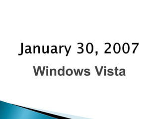 Windows Vista
 