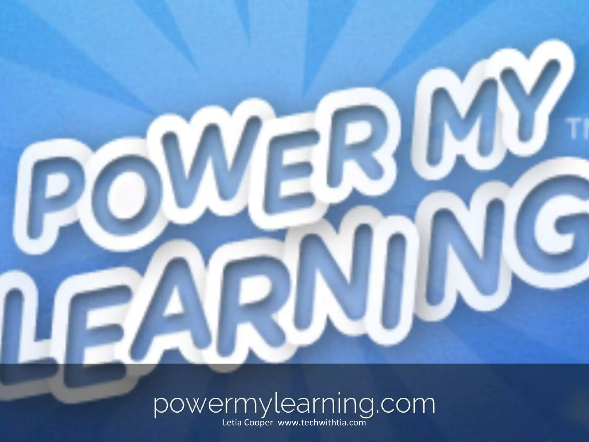 Letia Cooper www.techwithtia.com

 