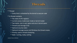 Windows internals for dot net | PDF