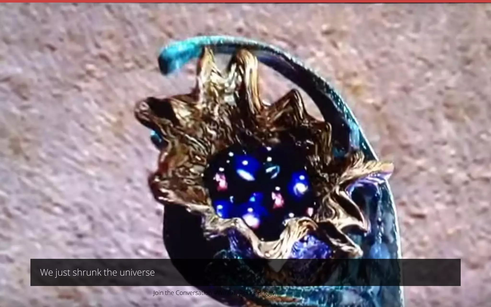 We just shrunk the universe
Join the Conversation #WinIoT @ChrisBriggsy
 