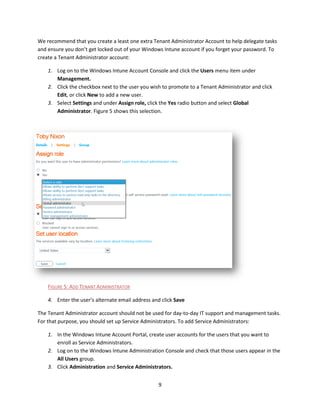 Microsoft Windows Intune getting started guide dec 2012 release | PDF