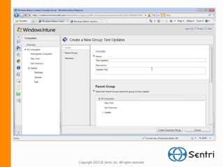 Copyright 2012 © Sentri, Inc. All rights reserved.
 