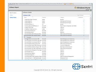 Copyright 2012 © Sentri, Inc. All rights reserved.
 