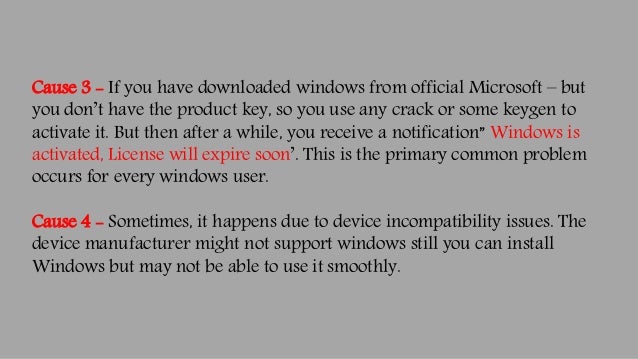 How To Fix Windows License Will Expire Soon 2018 Method