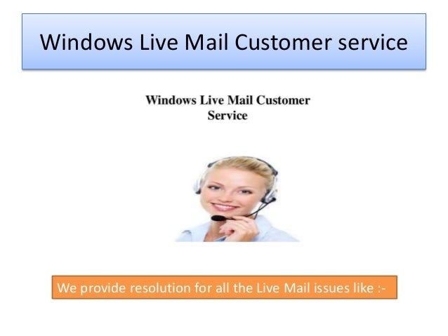 windows live mail support