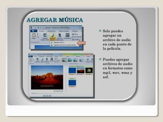 Windows live movie maker