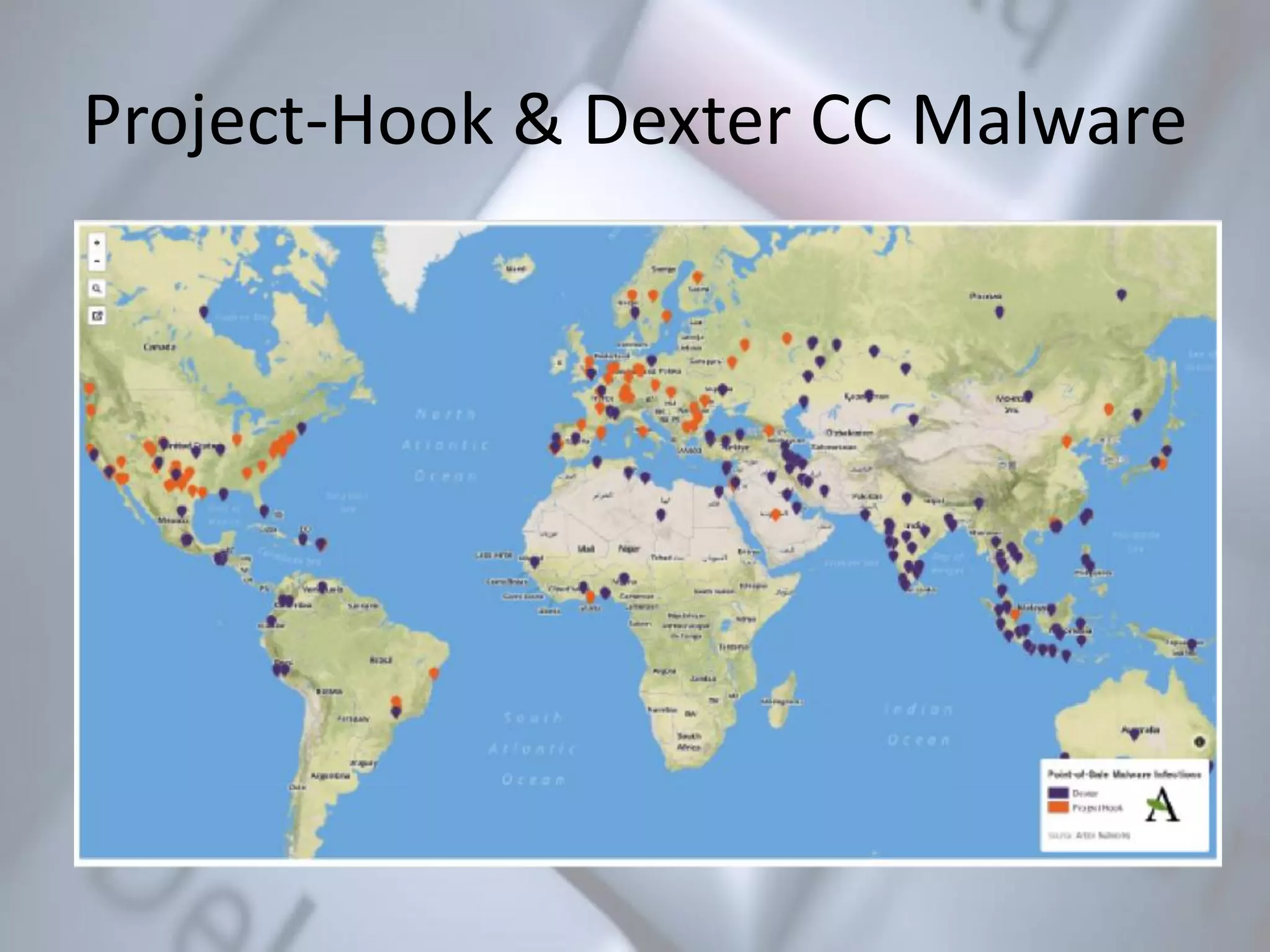 Project-Hook & Dexter CC Malware
 