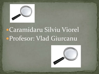 CaramidaruSilviuViorelProfesor: Vlad Giurcanu