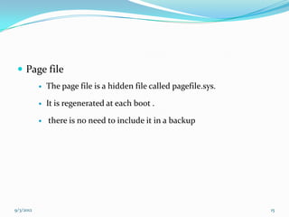 Windows memory management | PPTX