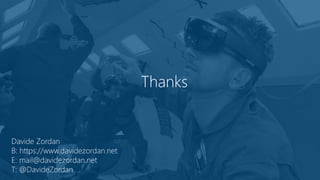 Thanks
Davide Zordan
B: https://www.davidezordan.net
E: mail@davidezordan.net
T: @DavideZordan
 