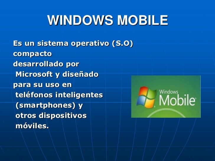 Windows mobile